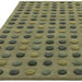 Asiatic dotty green Green Living Room Wool Rug.