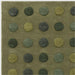 Asiatic dotty green Green Living Room Wool Rug.
