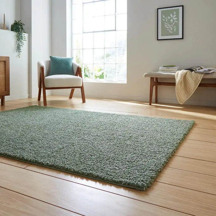 Bali Washable Green Green Rug — RugsDirect Online