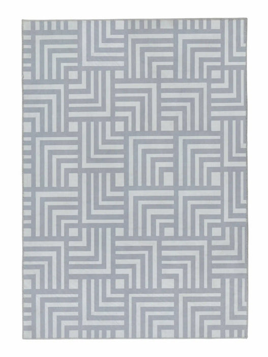 Origins washable soho grey Grey, Ivory Living Room Geometric Rug.