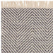 Asiatic vigo grey Grey Living Room Wool Rug.