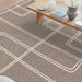 Asiatic ada grey Grey Living Room Wool Rug.