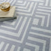 Origins washable soho grey Grey, Ivory Living Room Geometric Rug.