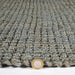 Esselle whitefield boucle grey Grey Living Room Natural Fibre Rug.