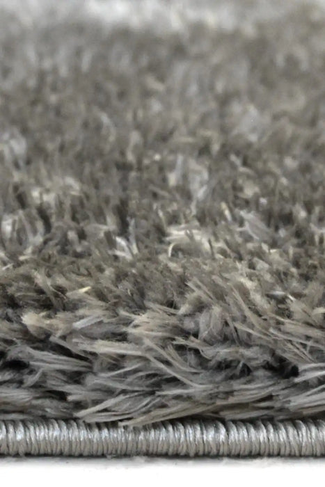 Homemaker lagom grey Grey Living Room Shaggy Rug.
