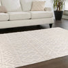 Asiatic asra grey Grey, Ivory Living Room Wool Rug.