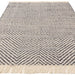 Asiatic vigo grey Grey Living Room Wool Rug.