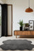 Homemaker luxury faux fur grey Grey Living Room Shaggy Rug.