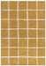 Asiatic albany asiatic grid gold Yellow Living Room Geometric Rug.