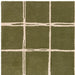 Asiatic albany asiatic grid olive Green Living Room Geometric Rug.