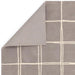 Asiatic albany asiatic grid silver Grey Living Room Geometric Rug.