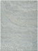 Nourison graceful gru01 blue Blue Living Room Wool Rug.