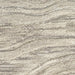 Nourison graceful gru01 grey Grey Living Room Wool Rug.