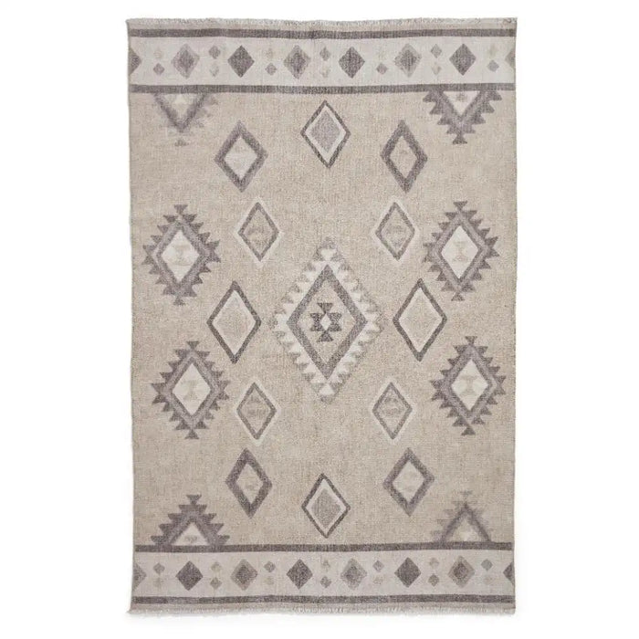 Think Rugs whisper think washable h1066 beige Beige Living Room Washable Rug.