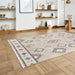 Think Rugs whisper think washable h1066 beige Beige Living Room Washable Rug.