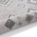 Think Rugs whisper think washable h1066 grey Grey Living Room Washable Rug.