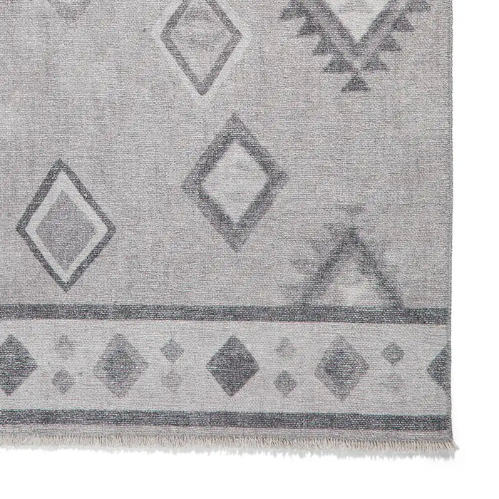 Think Rugs whisper think washable h1066 grey Grey Living Room Washable Rug.