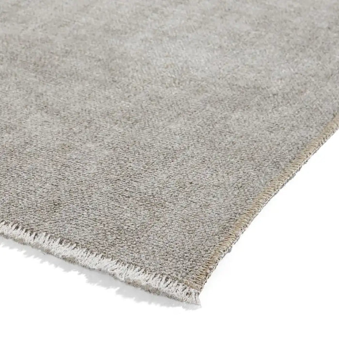 Think Rugs whisper think washable h1067 beige green Green, Beige Living Room Washable Rug.