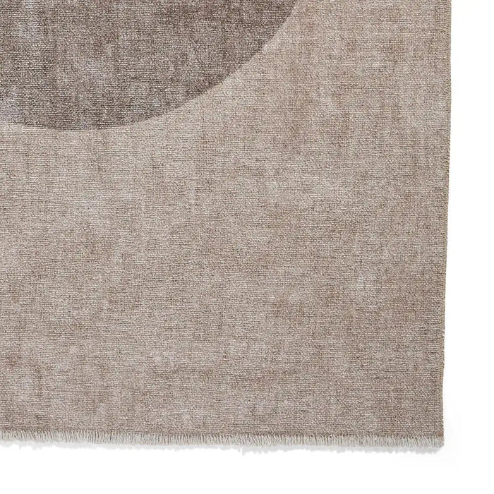 Think Rugs whisper think washable h1067 beige Beige Living Room Washable Rug.