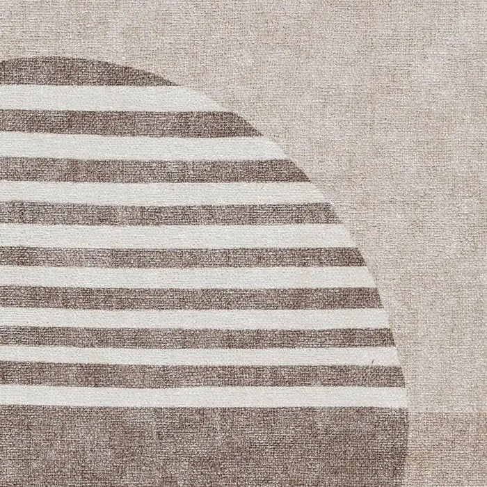 Think Rugs whisper think washable h1067 beige Beige Living Room Washable Rug.