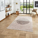 Think Rugs whisper think washable h1067 beige Beige Living Room Washable Rug.
