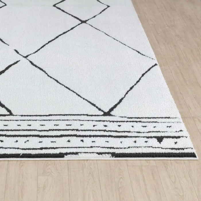 Surya feu hannah 2322 white Ivory Living Room  Rug.