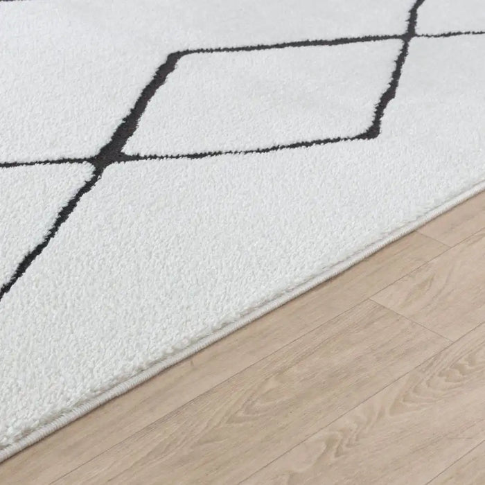 Surya feu hannah 2322 white Ivory Living Room  Rug.