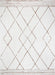 Surya feu hannah 2323 white Ivory Living Room  Rug.