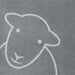 Hug Rug herdy hello grey Grey Outdoor  Washable Rug.