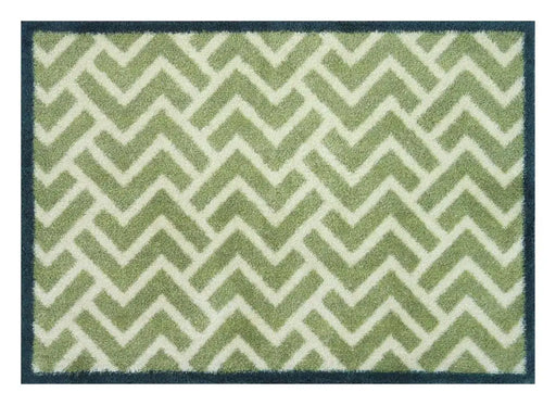 Turtle Mat turtle designs herringbone green Green Kitchen  Washable Rug.