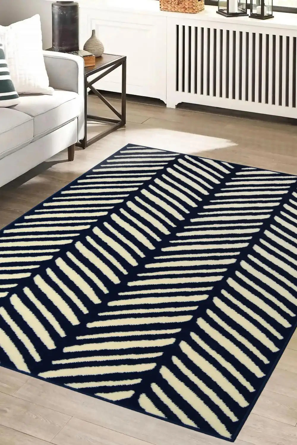 Maestro HERRINGBONE NAVY Rugs - Buy HERRINGBONE NAVY Rugs Online from ...