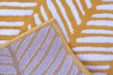 Homemaker maestro herringbone ochre Yellow Living Room  Rug.