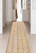 Homemaker maestro herringbone ochre Yellow Living Room  Rug.