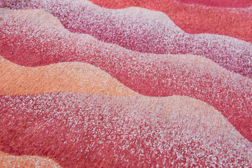 Louis de Poortere himalaya himalaya autumn Purple, Multicoloured, Orange, Red Living Room  Rug.