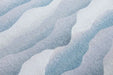 Louis de Poortere himalaya himalaya winter Blue, Grey Living Room  Rug.