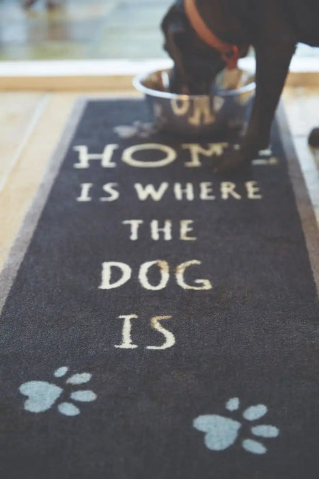 My Mats howler and scratch home 2 Grey, Multicoloured Outdoor  Washable Rug.