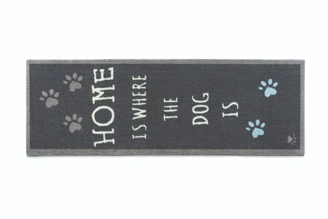 My Mats howler and scratch home 2 Grey, Multicoloured Outdoor  Washable Rug.