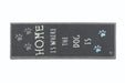 My Mats howler and scratch home 2 Grey, Multicoloured Outdoor  Washable Rug.