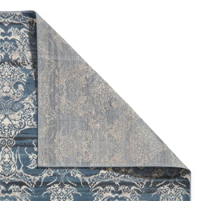 Think Rugs laurence llewelyn bowen imperial midnight Blue, Navy Living Room Floral Rug.