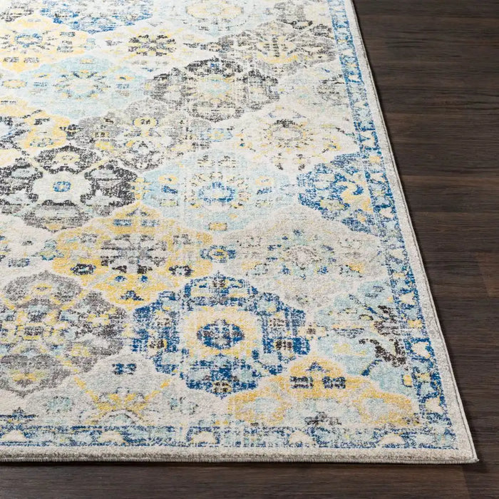 Surya hap ines 1072 multicolored Multicoloured Living Room Moroccan Rug.