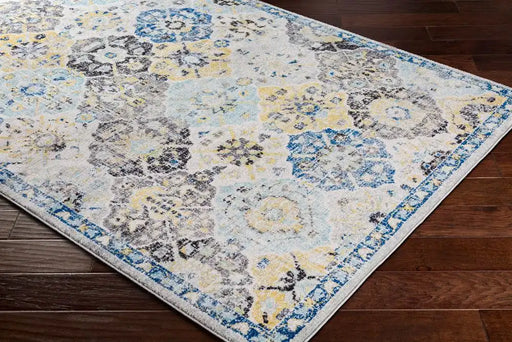 Surya hap ines 1072 multicolored Multicoloured Living Room Moroccan Rug.