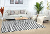 Surya feu irina 2302 black Black, Cream Living Room  Rug.