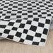 Surya feu irina 2302 black Black, Cream Living Room  Rug.