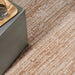 Calvin Klein ck024 irradiant irr03 rose gold Yellow, Orange Living Room Geometric Rug.