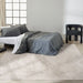 Calvin Klein ck024 irradiant irr04 silver grey Grey Living Room Geometric Rug.