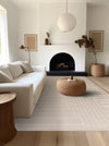 Asiatic valley ivory connection Ivory Living Room Geometric Rug.