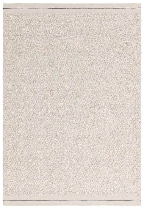 Asiatic elm ivory Ivory Living Room Wool Rug.