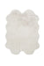 Homemaker luxury faux fur ivory Ivory Living Room Shaggy Rug.