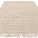 Asiatic asra ivory Ivory Living Room Wool Rug.