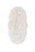 Homemaker luxury faux fur ivory Ivory Living Room Shaggy Rug.